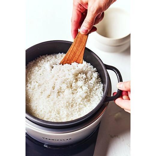 Vermicular Rice Pot Mini (3 cups) Sea Salt White