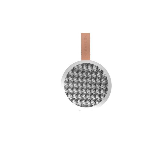 Kreafunk aGO II Fabric Speaker, White, KF-0202