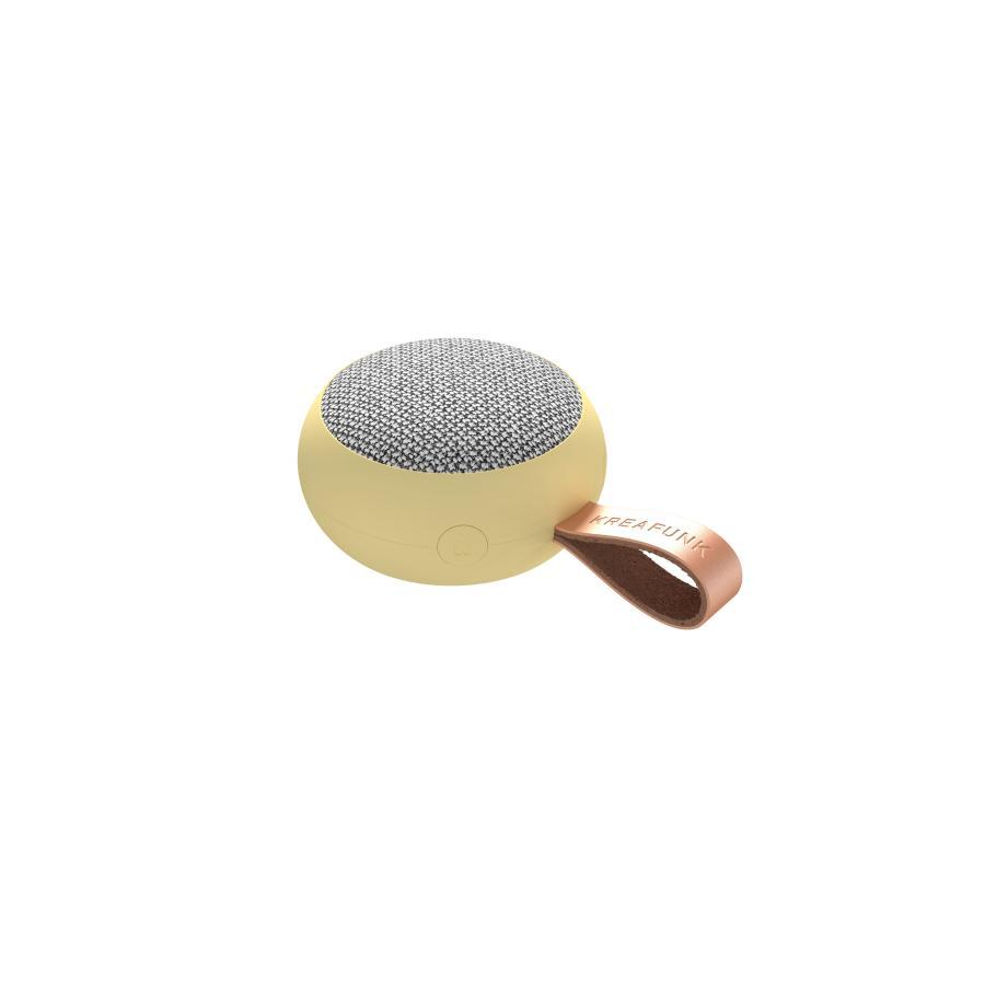 Kreafunk aGO II Fabric Speaker, Yellow, KF-0206