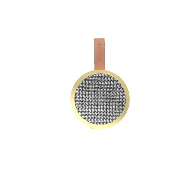 Kreafunk aGO II Fabric Speaker, Yellow, KF-0206