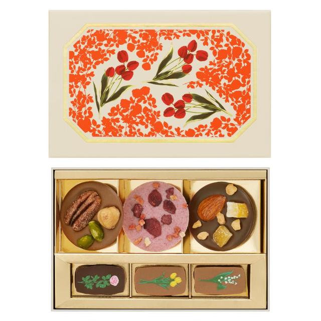 Lulu Mary Chocolate Mandian and Flower Chocolate 6 pieces