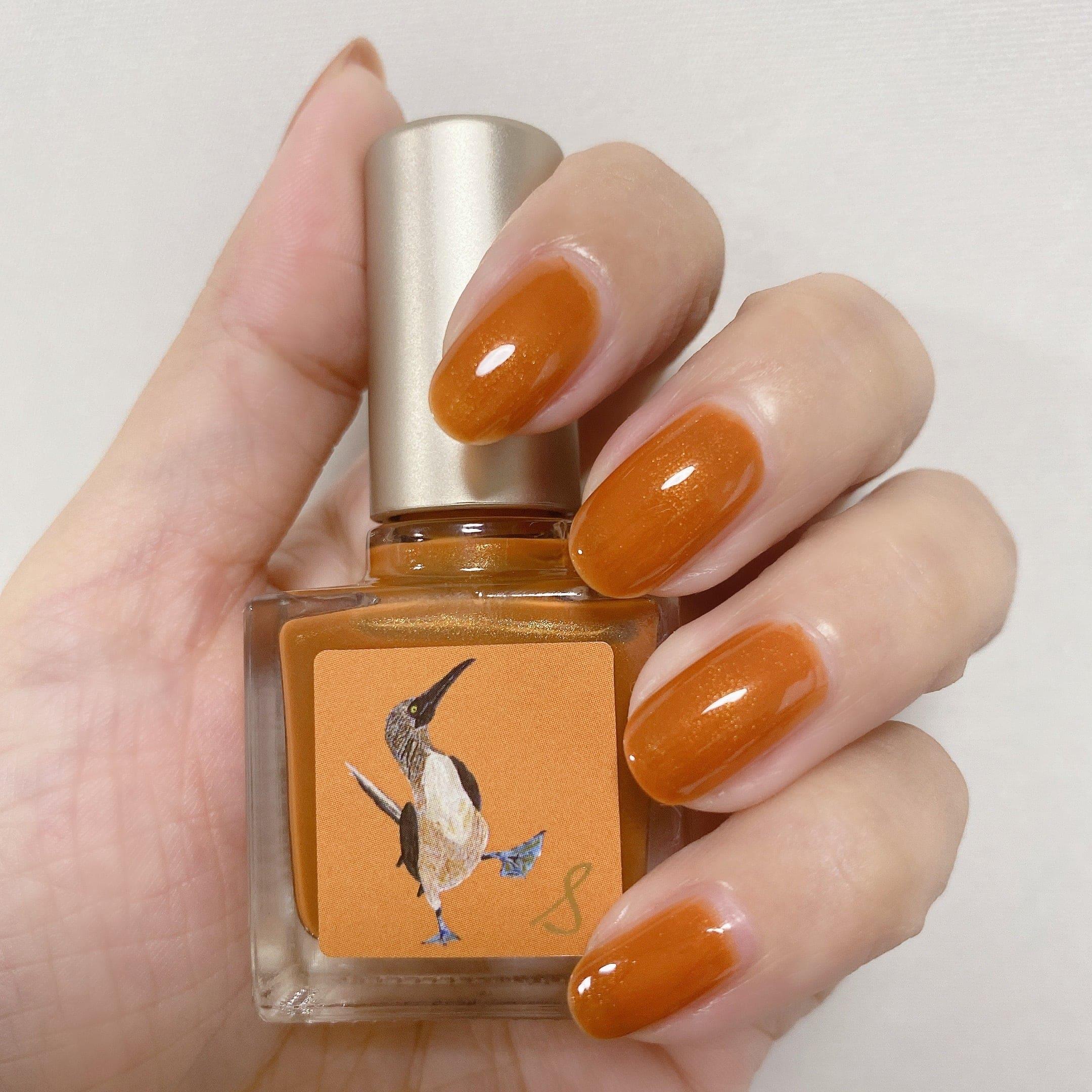 Nail S Caramel Orange