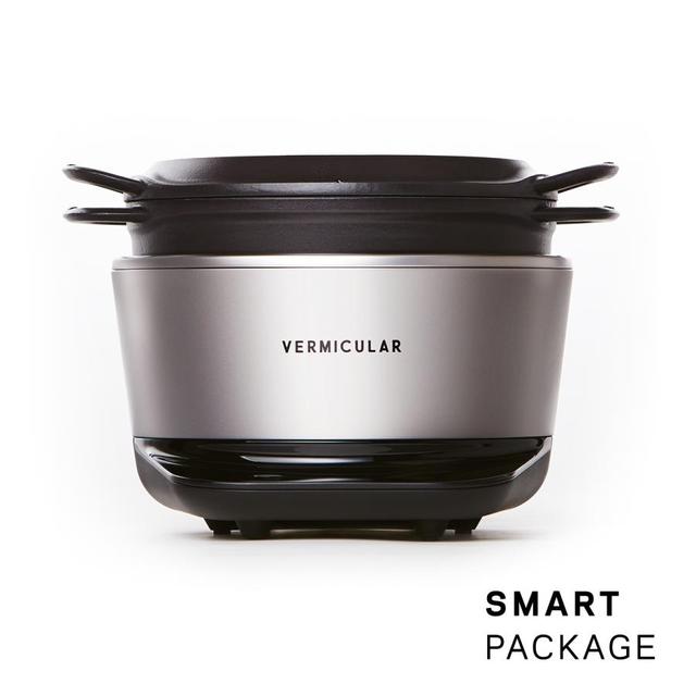 [Smart Package] Vermicular Rice Pot (Set) Solid Silver