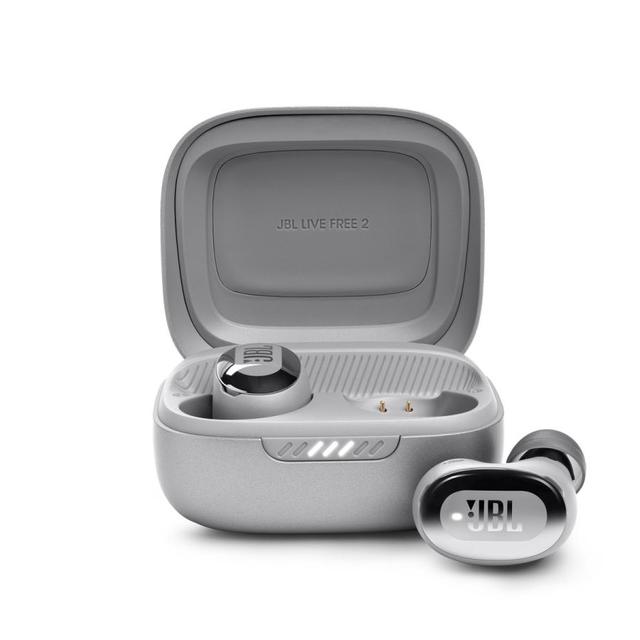 JBL LIVE FREE2 TWS Silver Earphones