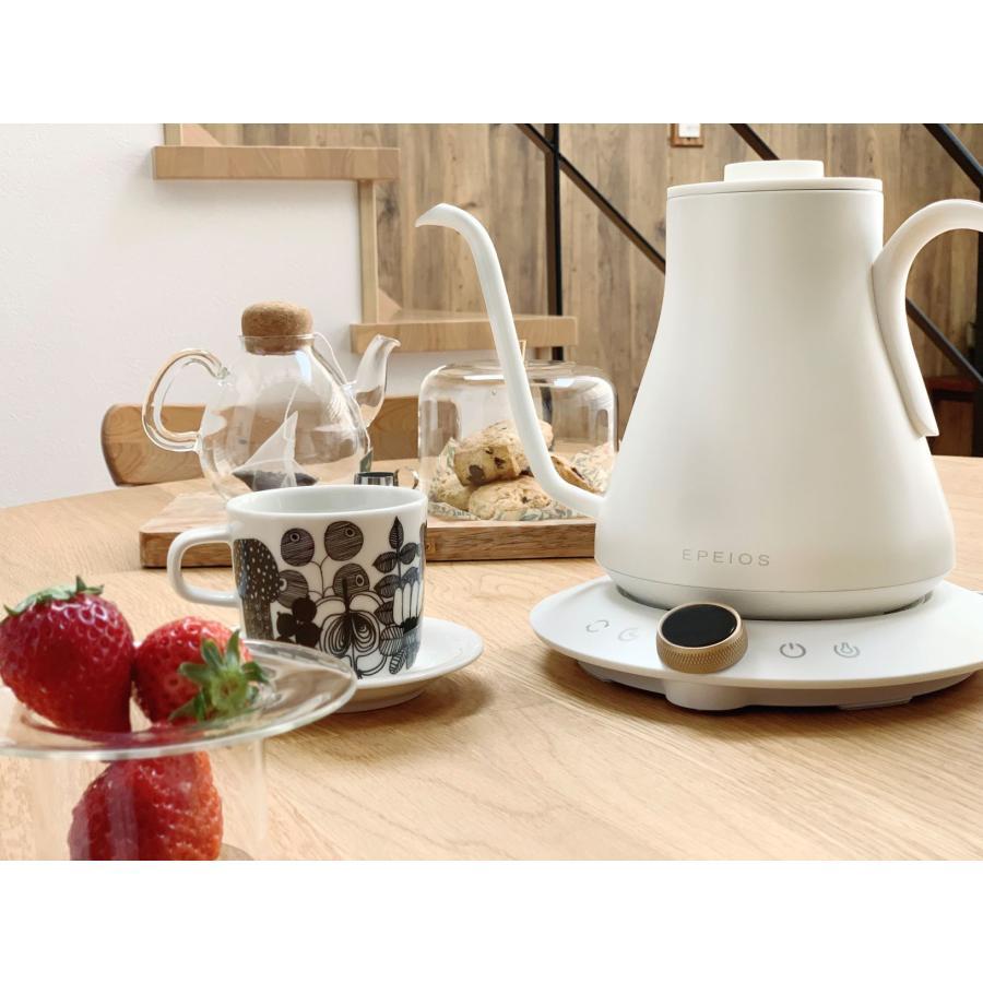 EPEIOS Drip Kettle, White