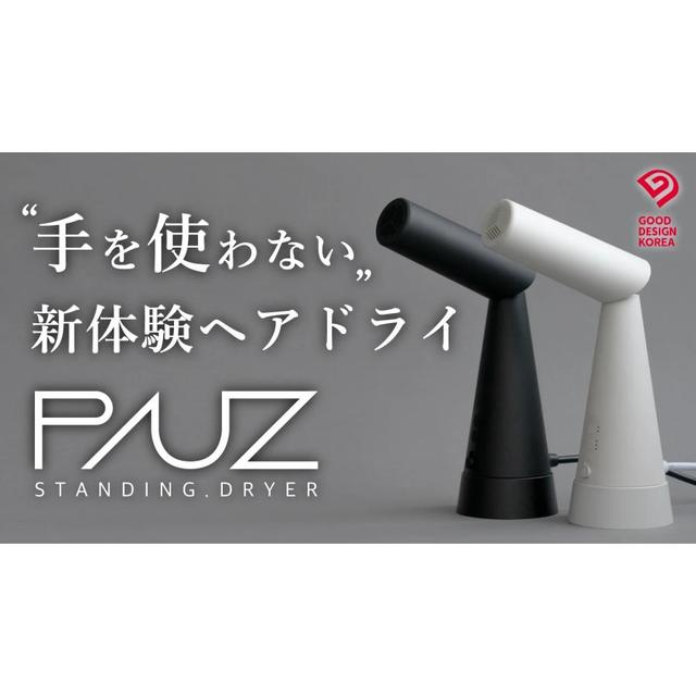 PAUZ standing hair dryer, white