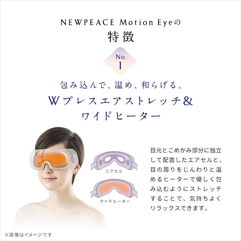 Eye Massager NEWPEACE Motion Eye WE-AA00A