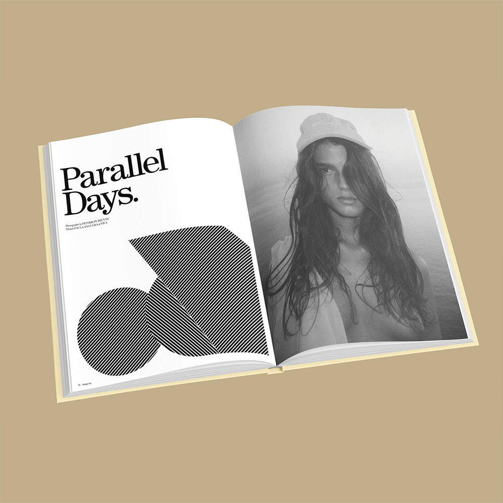 Mirage No.6 Univers Parallele Henrik Prienne x Frank Roccholt&#39;s fashion and culture magazine Mirage No.6 issue