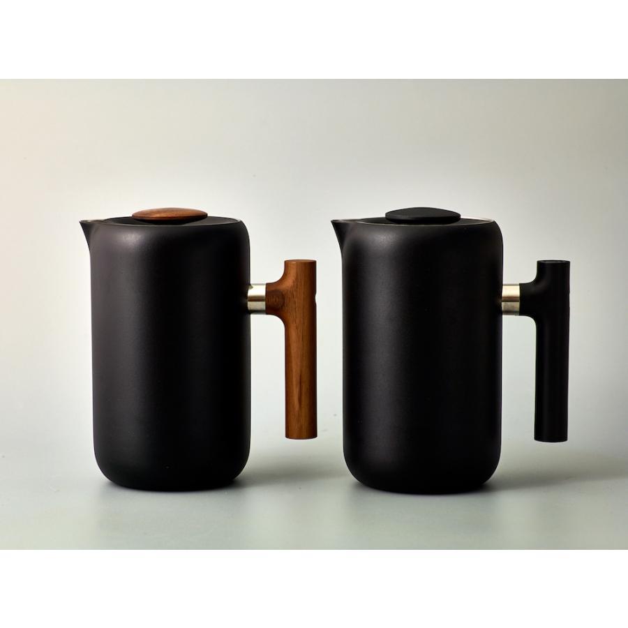 Fellow w Clara French Press Black + WALNUT