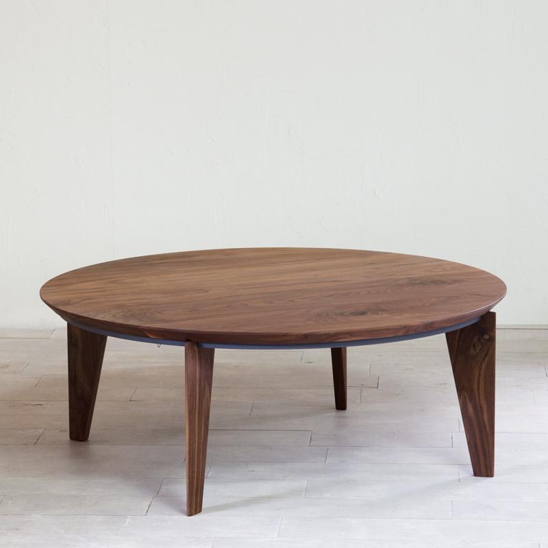 [Made to order] Nibi Kotatsu Table EN Walnut Diameter 100 H38