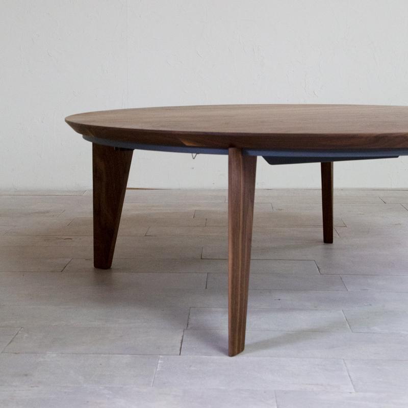 [Made to order] Nibi Kotatsu Table EN Walnut Diameter 100 H38