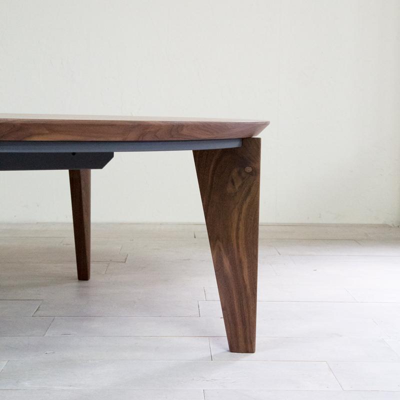 [Made to order] Nibi Kotatsu Table EN Walnut Diameter 100 H38