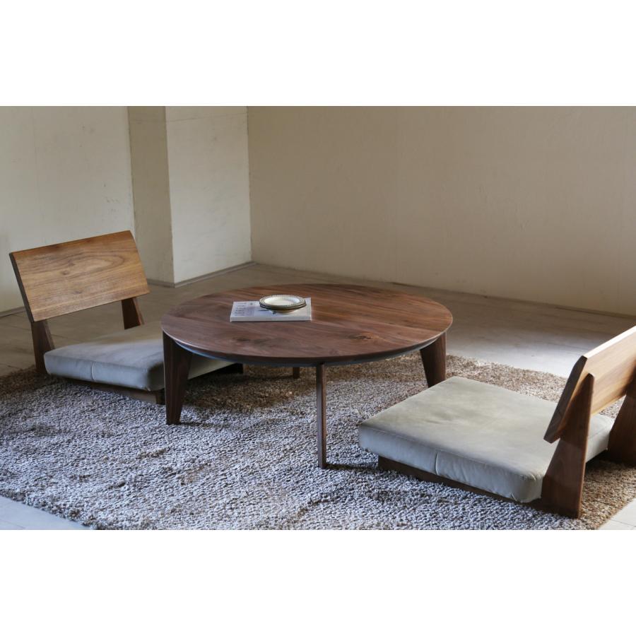 [Made to order] Nibi Kotatsu Table EN Walnut Diameter 100 H38