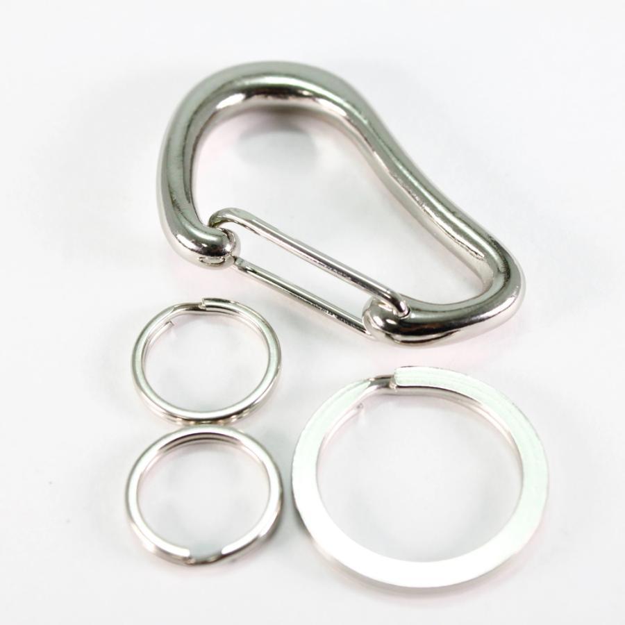 DIARGE BRASS KARABINER KEYRING / 3color