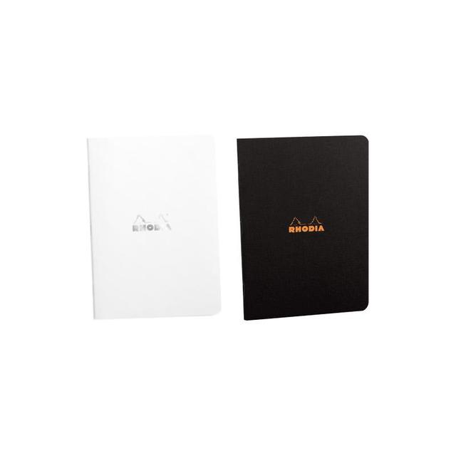 RHODIA Stapled Notebook A5 Grid / 2 colors