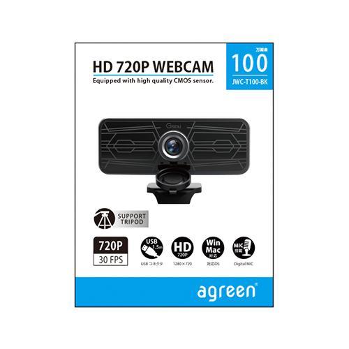 1MP WEB Camera JWC-T100-BK [BLACK]