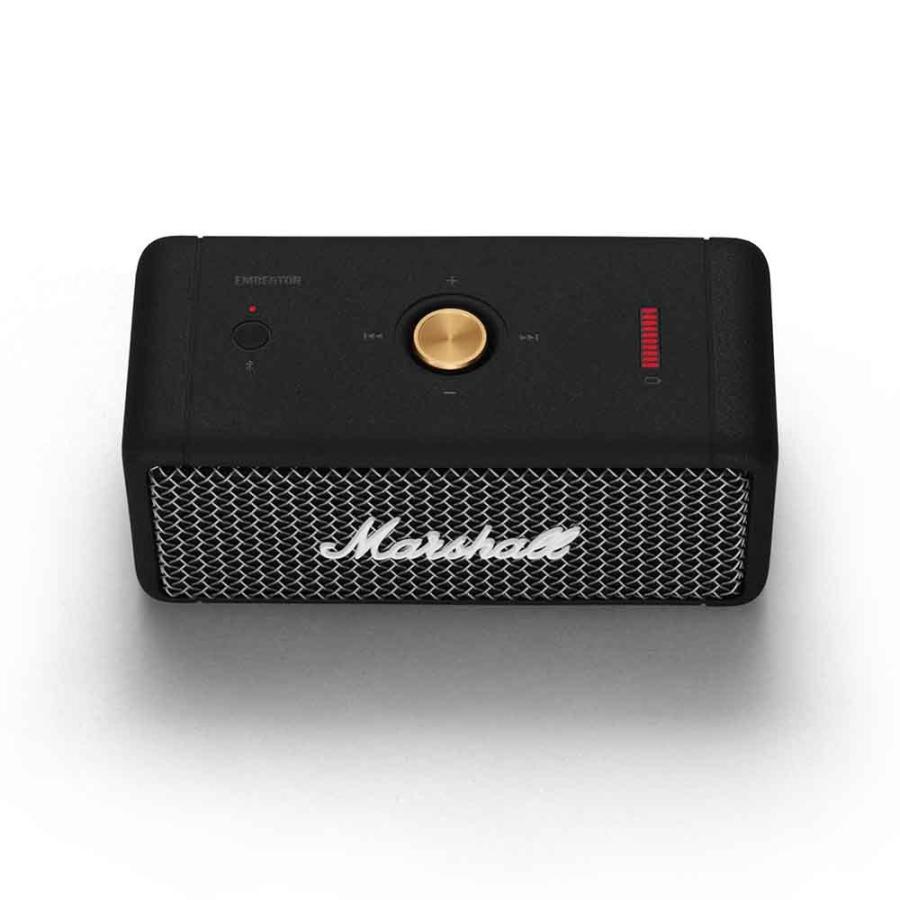 Marshall Emberton Wireless Speaker Black and Brass