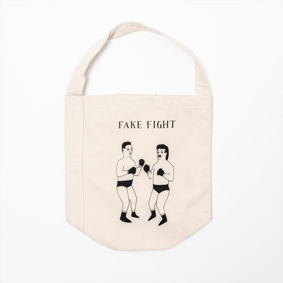 TACOMA FUJI RECORDS x Tomoo Gokita "FAKE FIGHT" Tote Bag