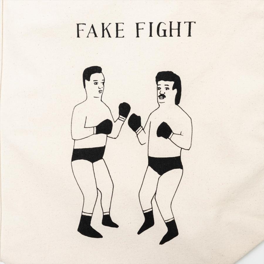 TACOMA FUJI RECORDS x Tomoo Gokita "FAKE FIGHT" Tote Bag