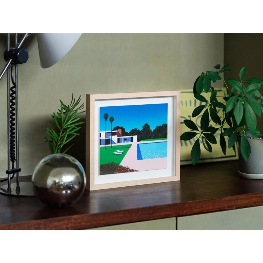 Hiroshi Nagai POOLSIDE Small Art Piece (with frame) Hiroshi Nagai