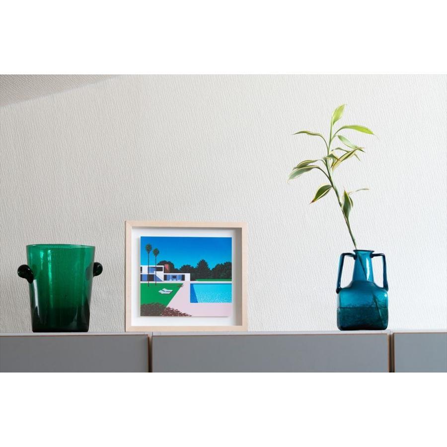 Hiroshi Nagai POOLSIDE Small Art Piece (with frame) Hiroshi Nagai