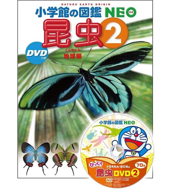 Shogakukan&#39;s Illustrated Encyclopedia NEO Insects 2: Earth Edition with DVD