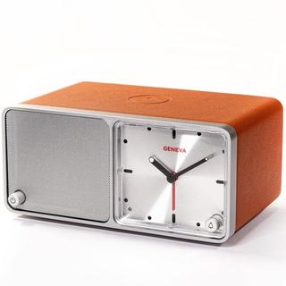 GENEVA Bluetooth(R) Speaker with Clock GENEVA Time (Cognac)