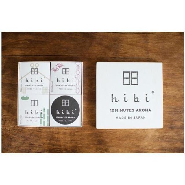 hibi Japanese scent gift box with 3 varieties