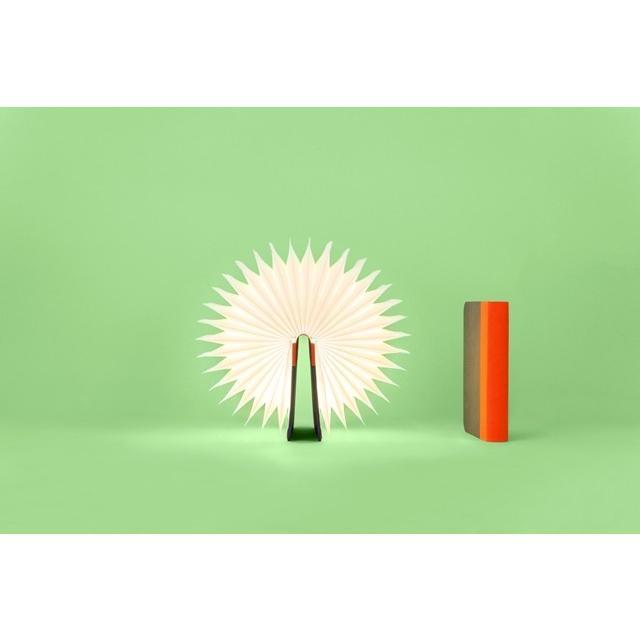 Book-shaped light Lumiosf Fabric Orange/Green