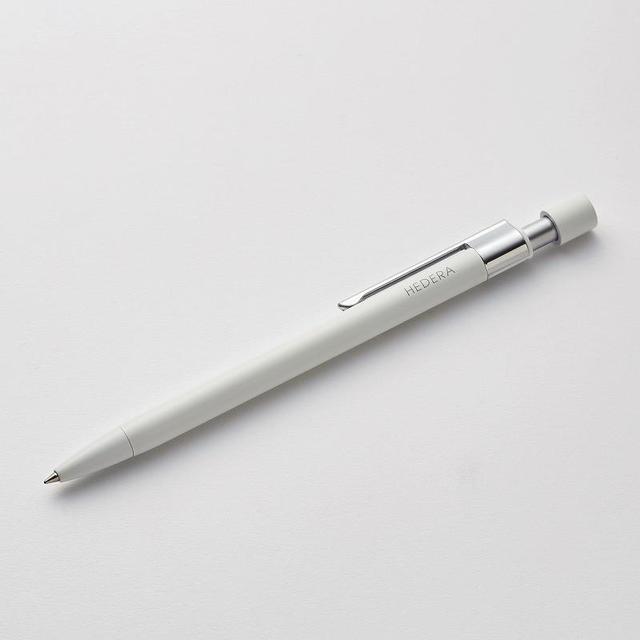 HEDERA Oil-based ballpoint pen, white, 0.7, TSUTAYA original