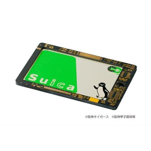 FLASH Hanshin Tigers Circuit Board Art IC Card Case