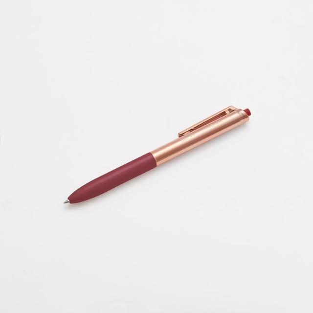 HEDERA SS Basic Oil-Based Ballpoint Pen Burgundy 0.5 Black