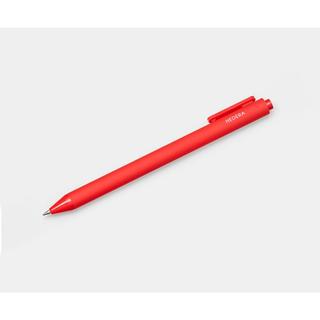 HEDERA Gel Ink Ballpoint Pen, Red