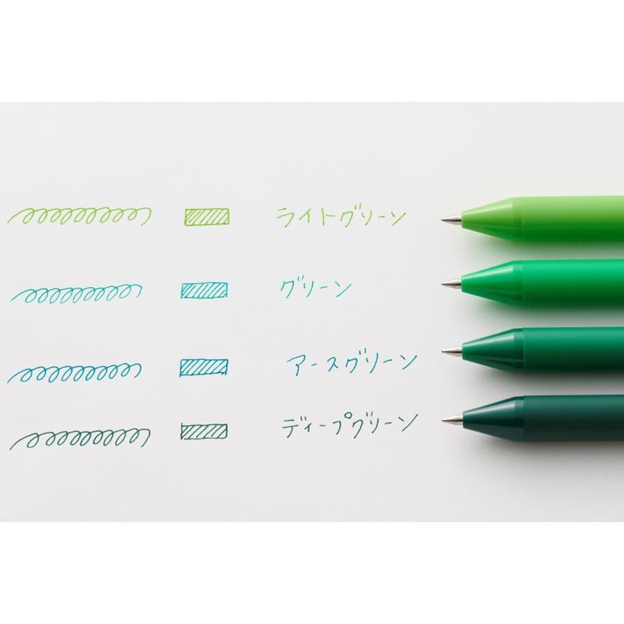 HEDERA Gel Ink Ballpoint Pen, Light Green