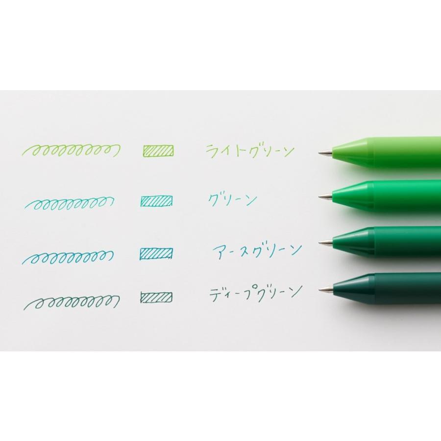 HEDERA Gel Ink Ballpoint Pen, Green