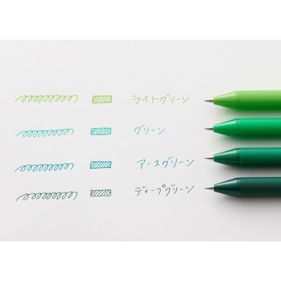 HEDERA Gel Ink Ballpoint Pen, Deep Green