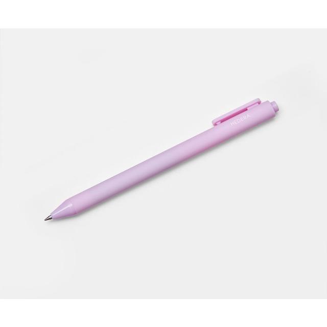 HEDERA Gel Ink Ballpoint Pen, Light Purple