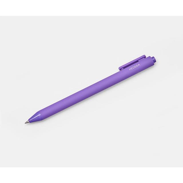 HEDERA Gel Ink Ballpoint Pen Purple