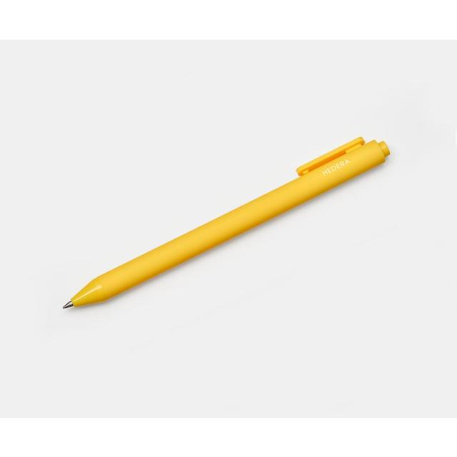 HEDERA Gel Ink Ballpoint Pen, Yellow