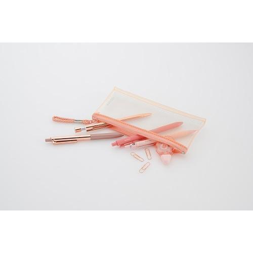 HEDERA Clear Pen Case, Pink