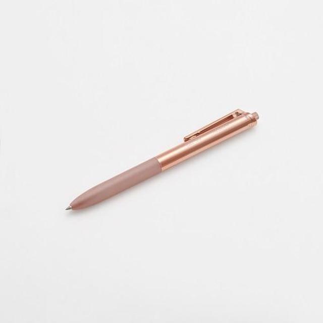 HEDERA SoftSonic Basic Oil-Based Ballpoint Pen Rose Brown 0.5 Black