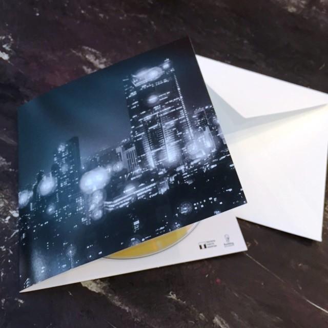 [TSUTAYA TOKYO ROPPONGI Original CD] LOUNGE MUSIC "Gift" for Late Night Greeting card version Recommended as a gift