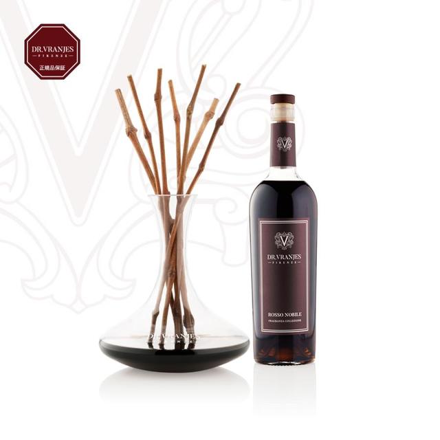 DR. VRANJES ROSSO NOBILE 750ml Decandre with Grape Branch Room Fragrance Guaranteed Authentic