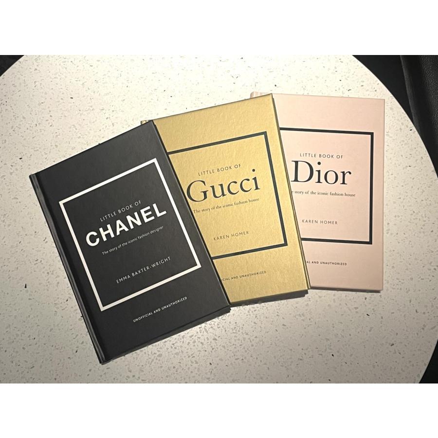 Little Books of Fashion Series CHANEL/Dior/Gucci 3 Sets Foreign Books