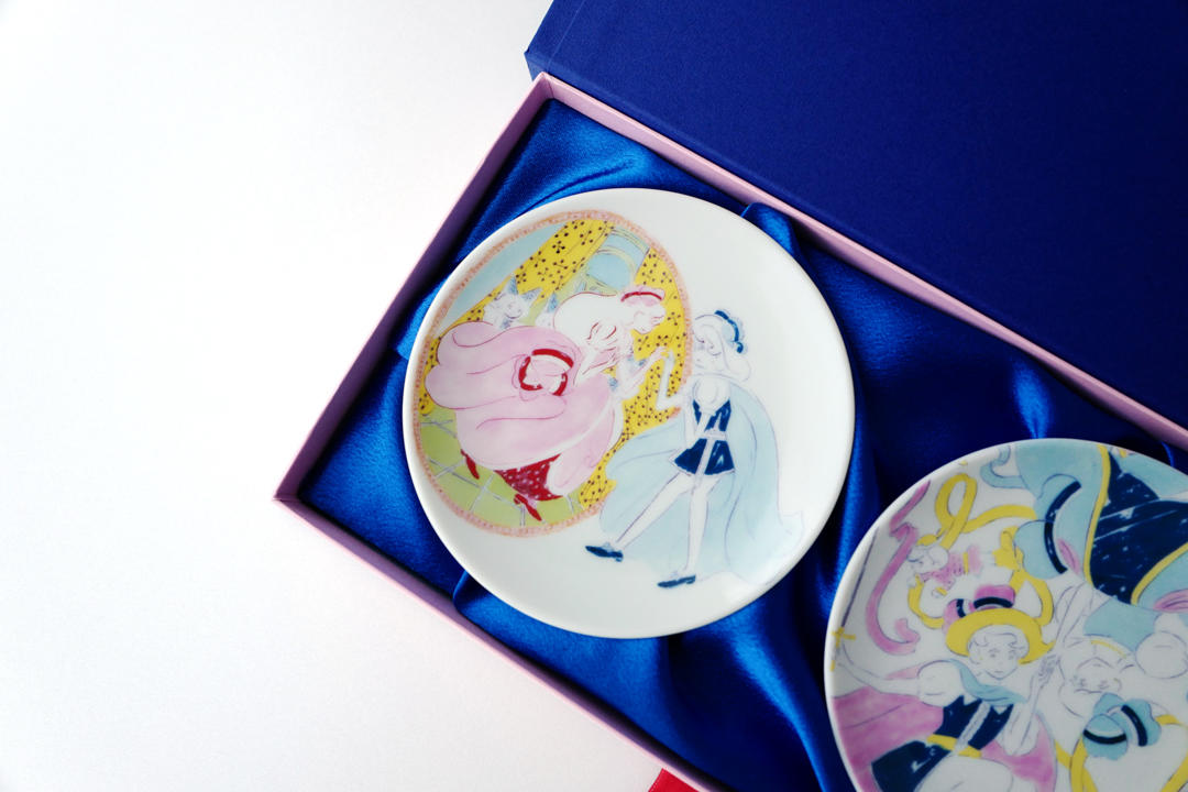 [DAIKANYAMA TSUTAYA BOOKS Exclusive/Limited Quantity] New Sapphire Small Plate Set