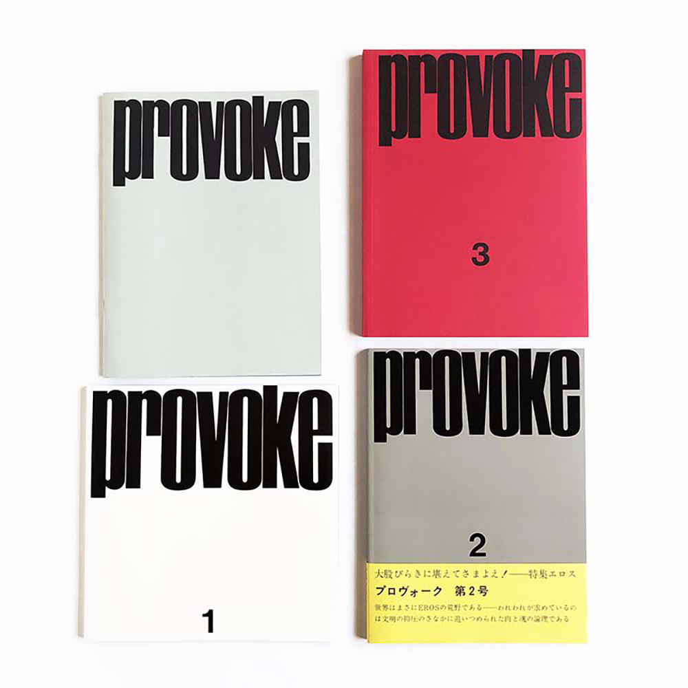 [Reprint Edition] PROVOKE Complete Reprint of 3 Volumes Provoke Complete Set of 3 Volumes