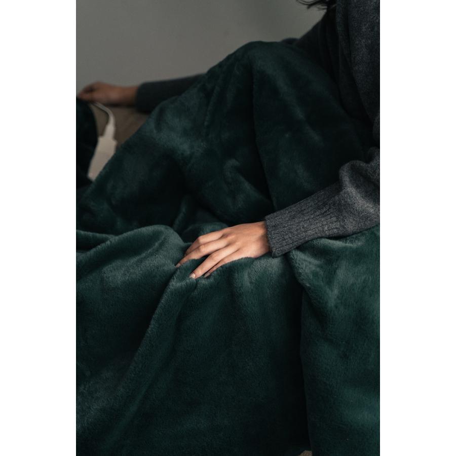 LALACA heated blanket sleep FGR (forest green)