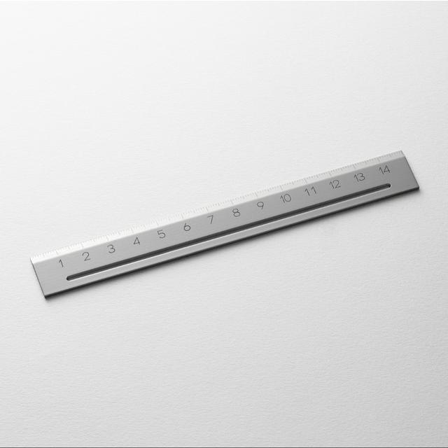 HEDERA Standard ruler 15cm WH