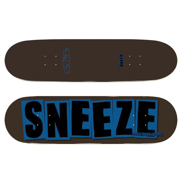 [SNEEZE MAGAZINE] BAKER/SNEEZE SKATEBOARD