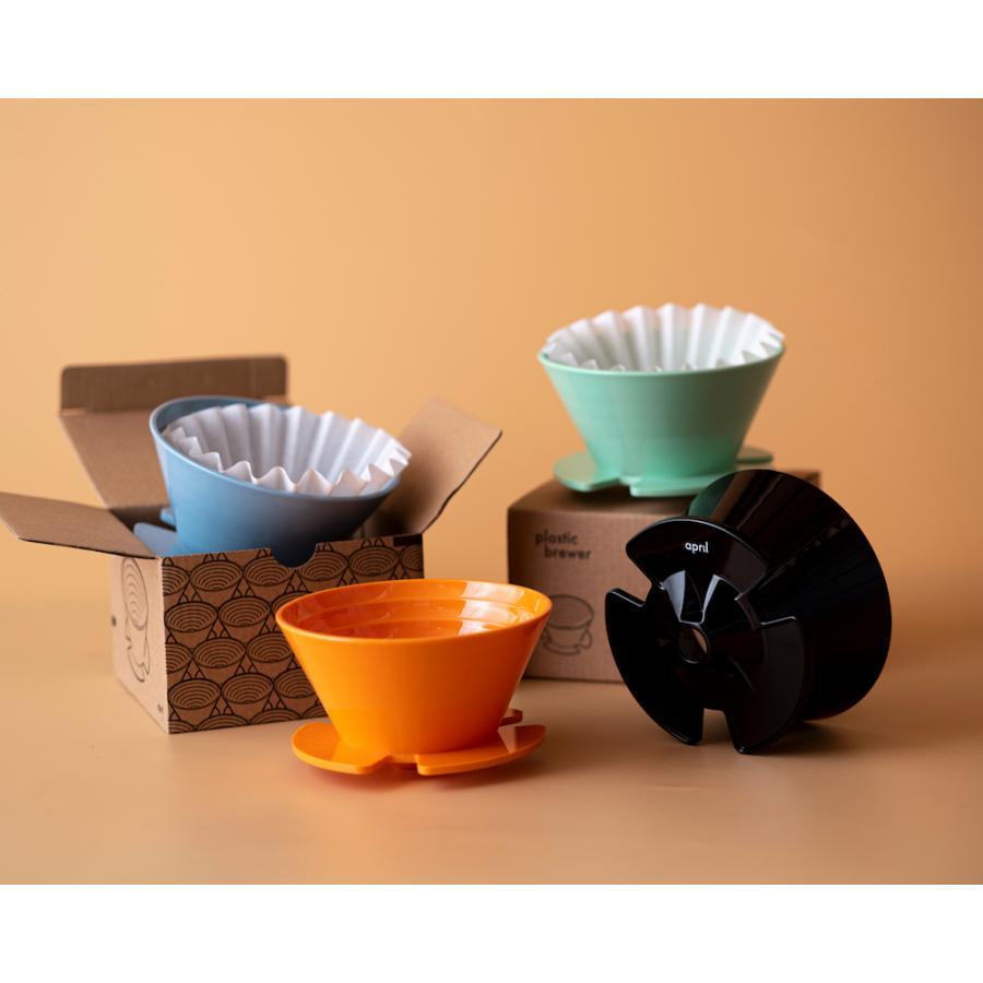 April Plastic Brewer Ver.2 Orange (April Plastic Brewer) Coffee Dripper